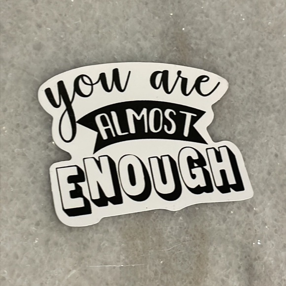 Encouraging Words stickers mental health positive word affirmations 5pcs NEW - Picture 6 of 8
